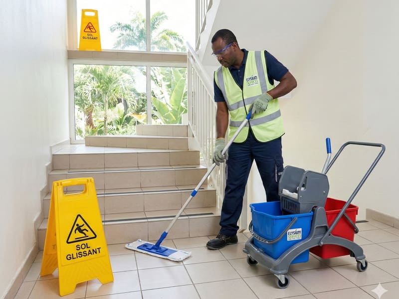 Nettoyage sols industriels Mayotte